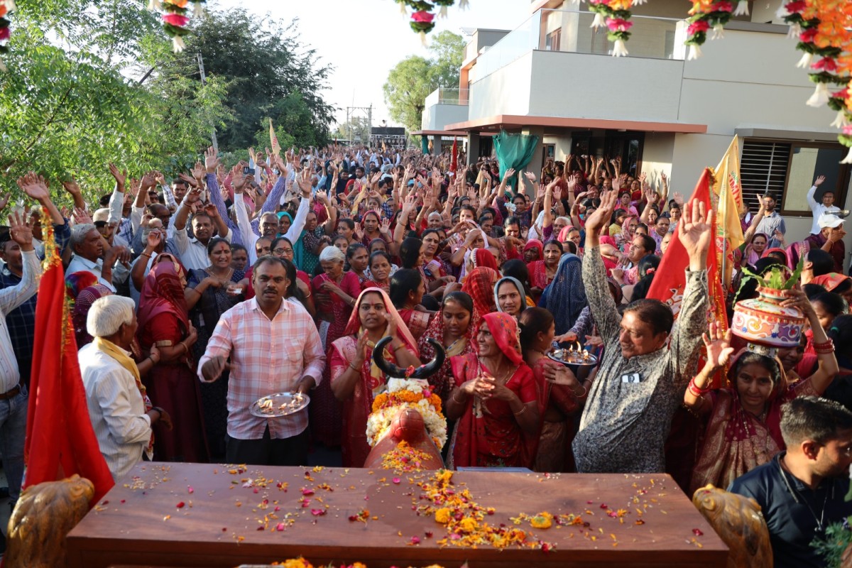 Samapan Samaroh of Rath Paribhraman in Banaskantha District