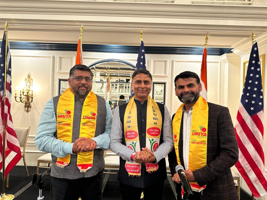 Indian Delegation Meets Vishv Umiya Foundation Leaders in Washington, D.C