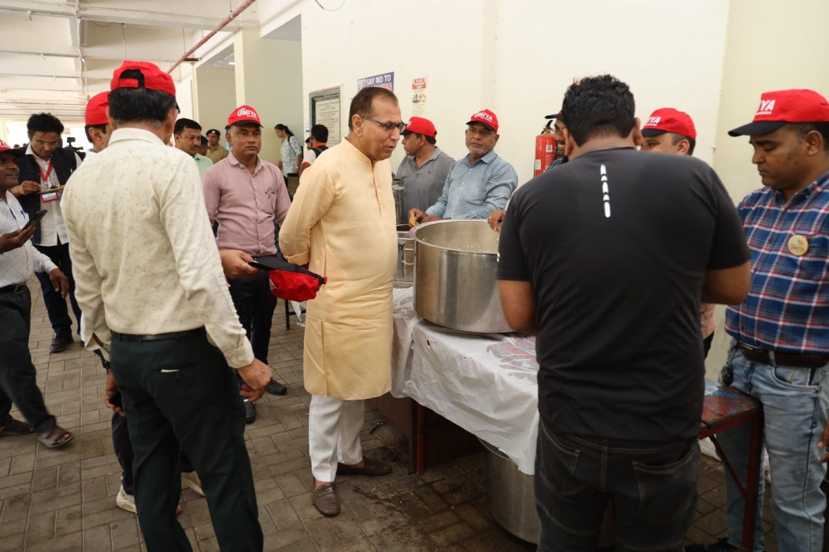 Support at Civil Hospital after Ahmedabad Plane Crash