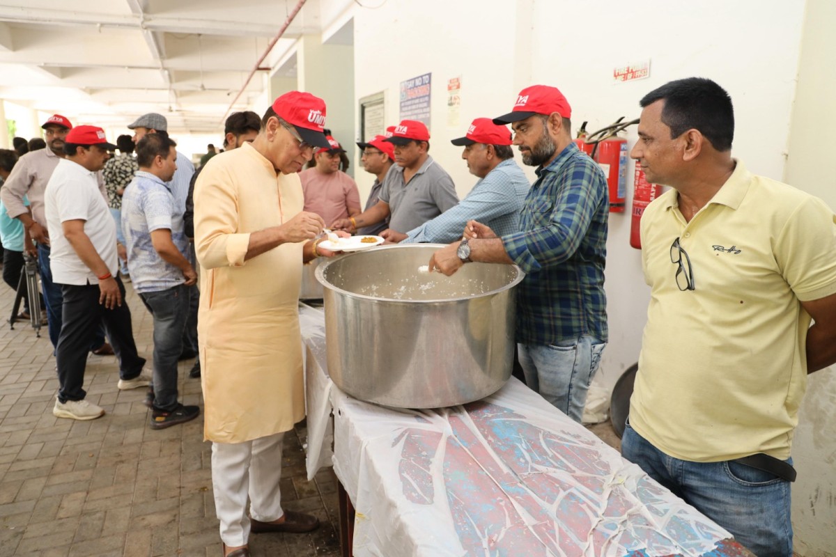 Support at Civil Hospital after Ahmedabad Plane Crash