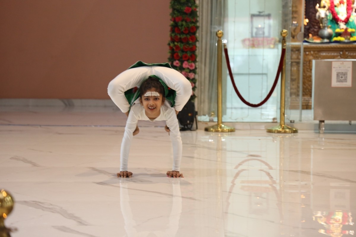 11th International Yoga Day Celebrated at Vishv Umiya Foundation