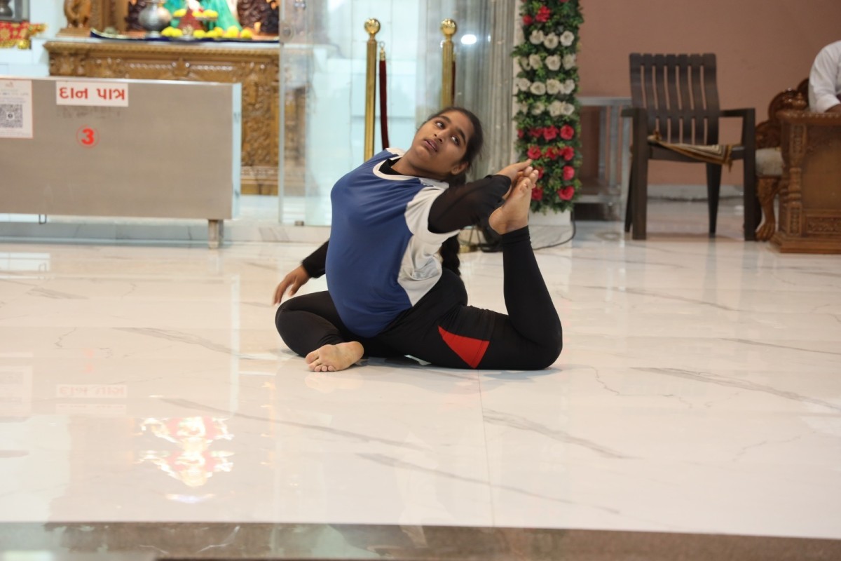 11th International Yoga Day Celebrated at Vishv Umiya Foundation
