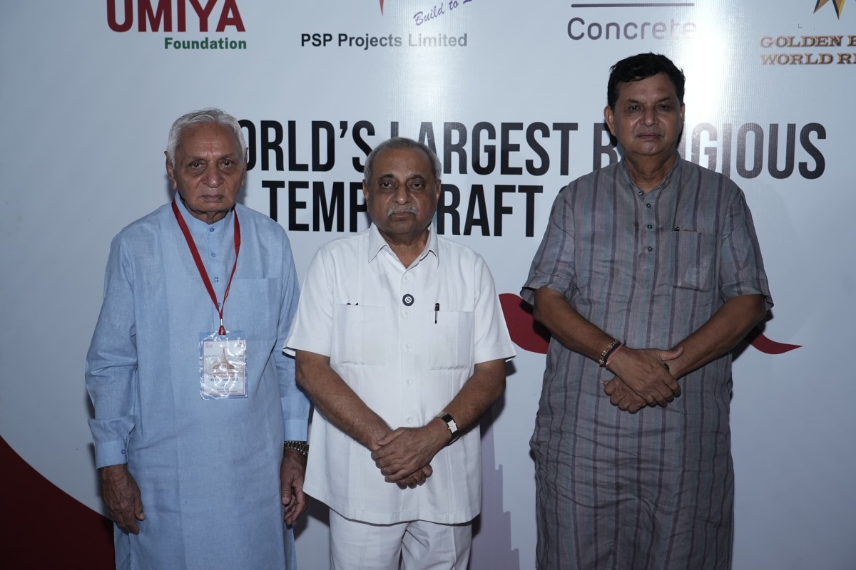 World’s Largest Religious Raft for the World’s Tallest Temple - A First in India