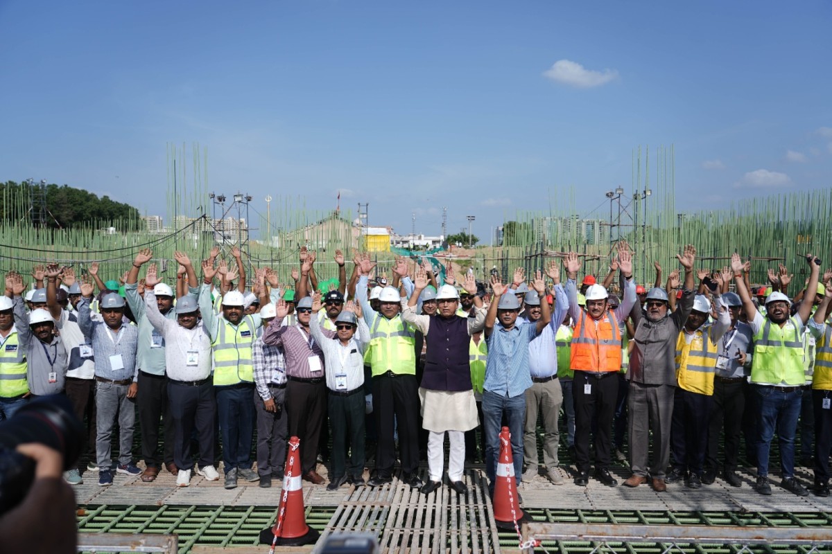World’s Largest Religious Raft for the World’s Tallest Temple - A First in India