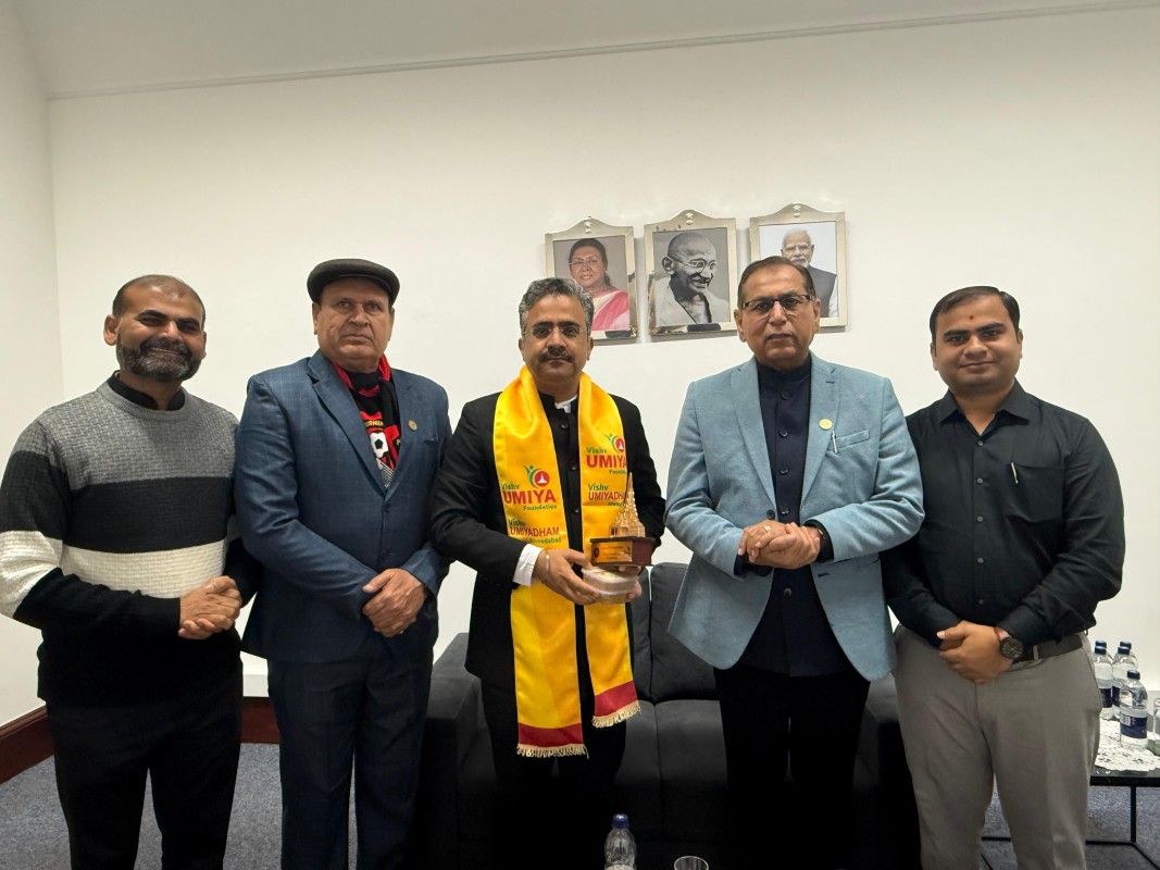 VUF Office Bearers’ Visit to the U.K. ✨ Visit to the Indian Embassy, London