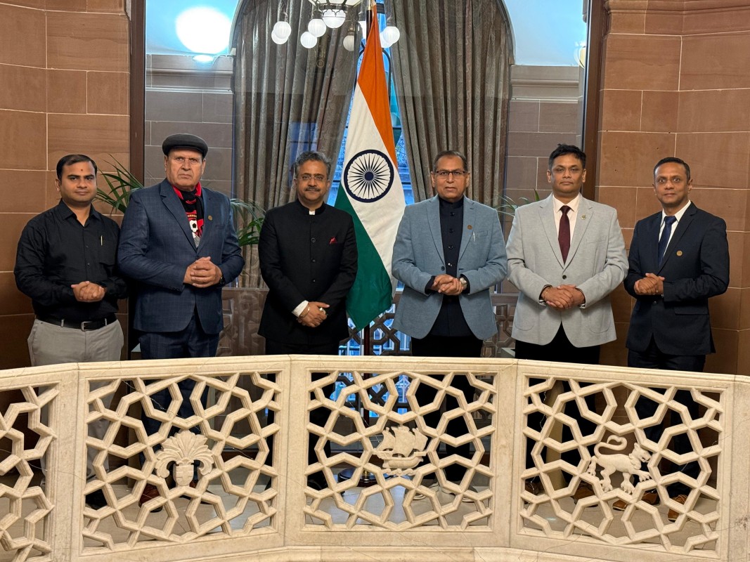 VUF Office Bearers’ Visit to the U.K. ✨ Visit to the Indian Embassy, London
