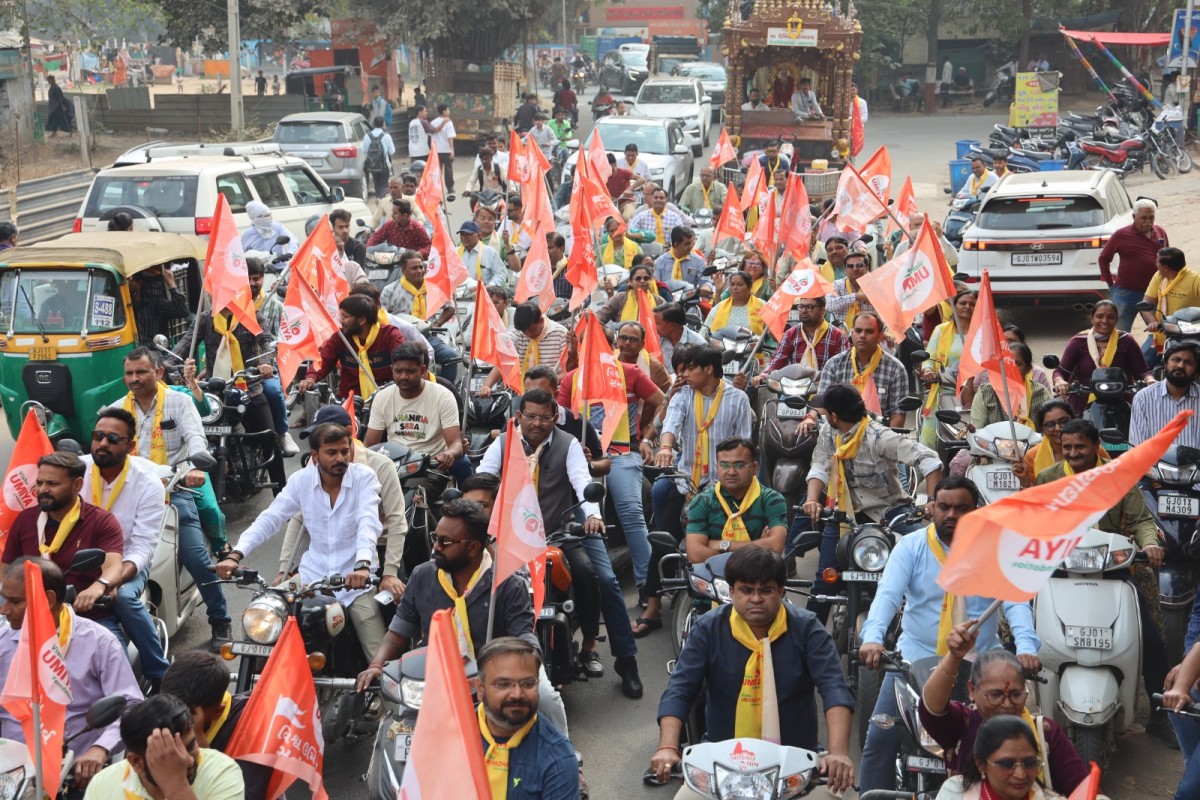 'Divya Rath' (Divine Chariot) and a bike rally