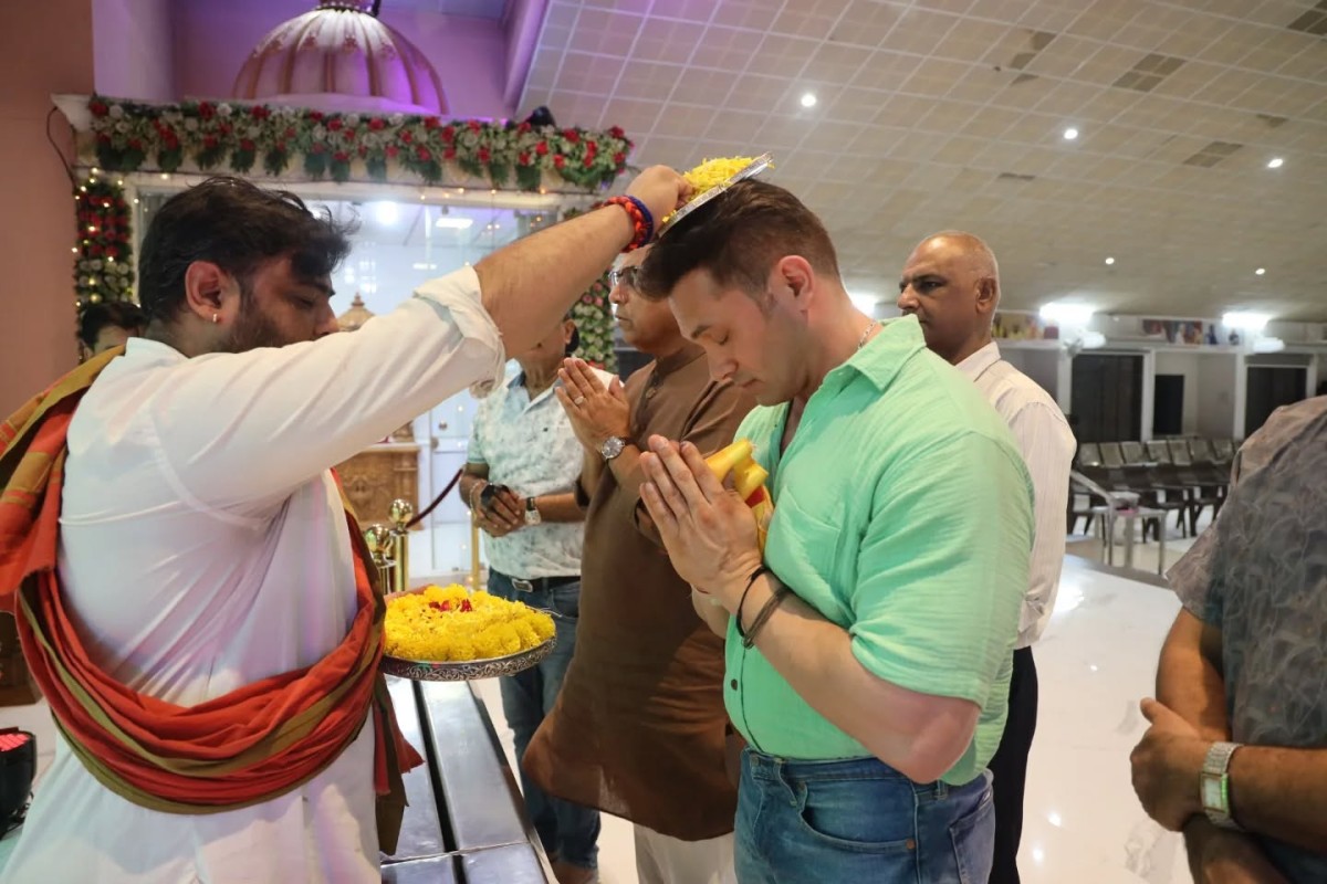 7-Time Guinness World Record Holder Vispy Kharadi Visits VishvUmiyaDham