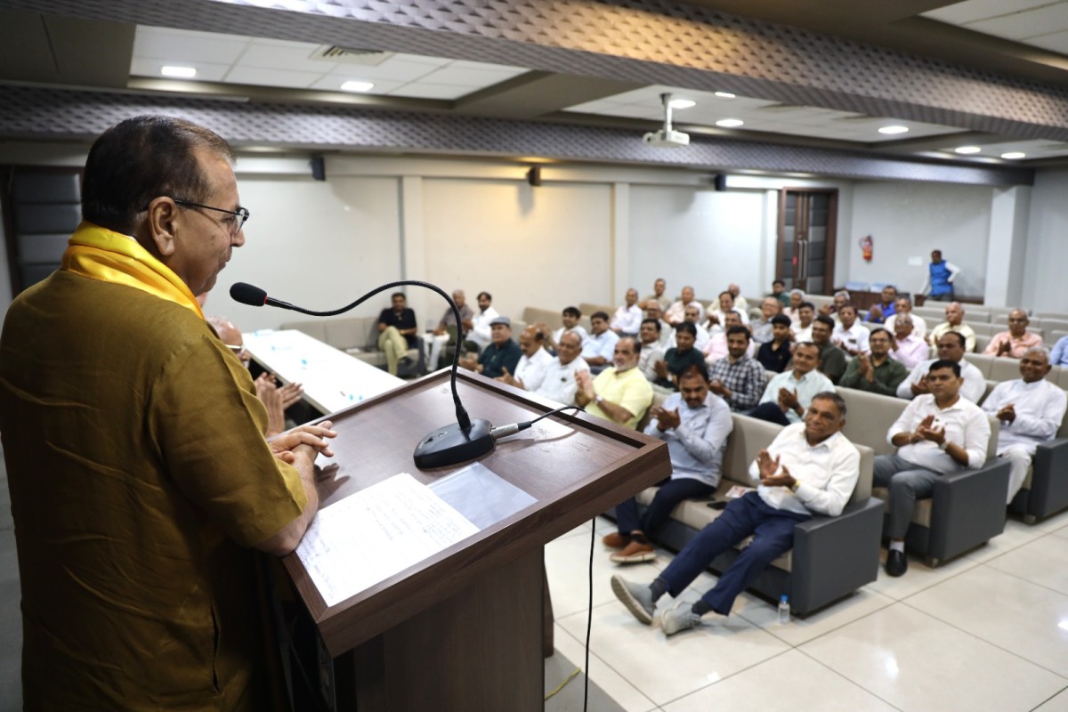 'Udyogshreshthi Samvad Baithak' (Industrialists' Dialogue Meeting) Kathwada G.I.D.C.