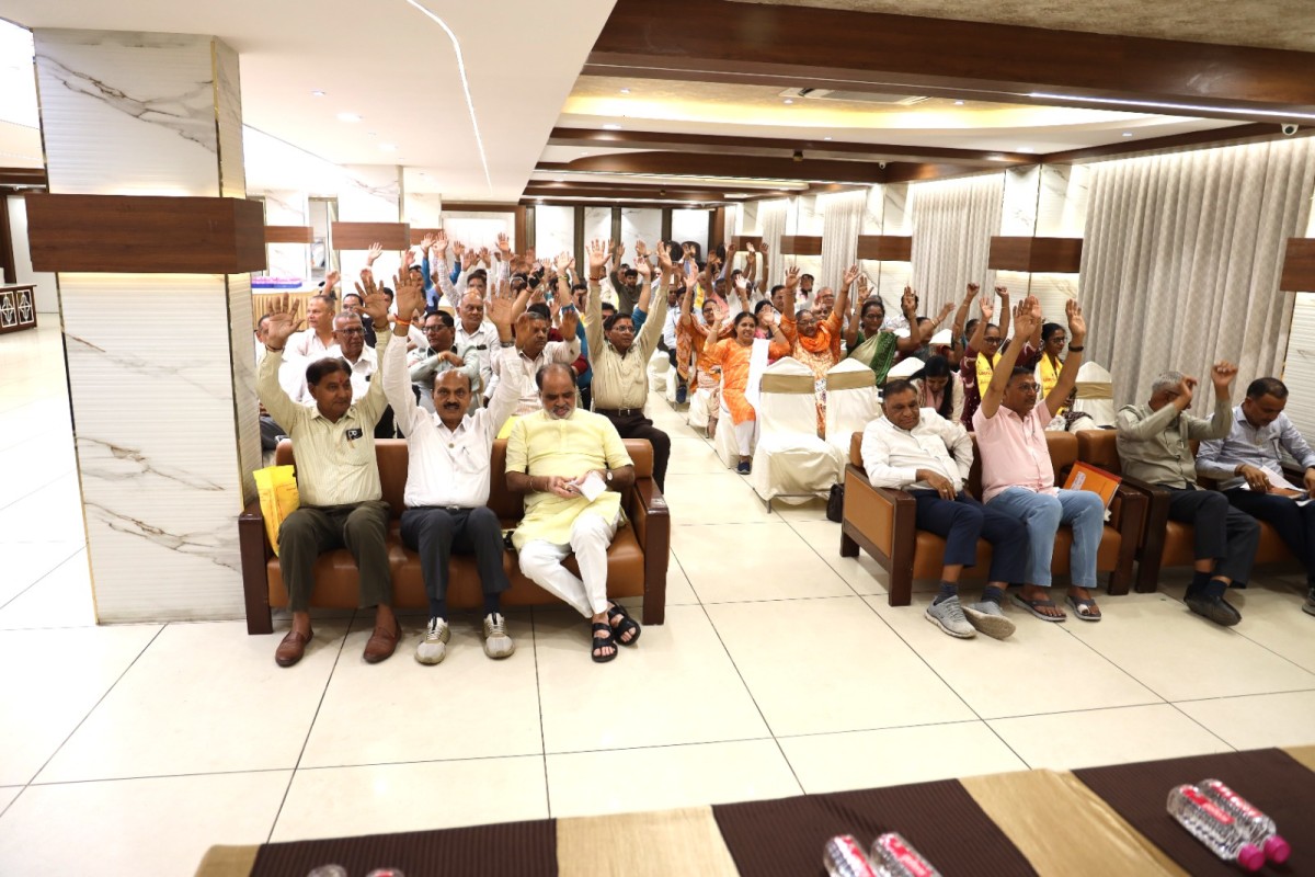 Joint meeting of the office-bearers Vishv Umiya Foundation Nikol Office