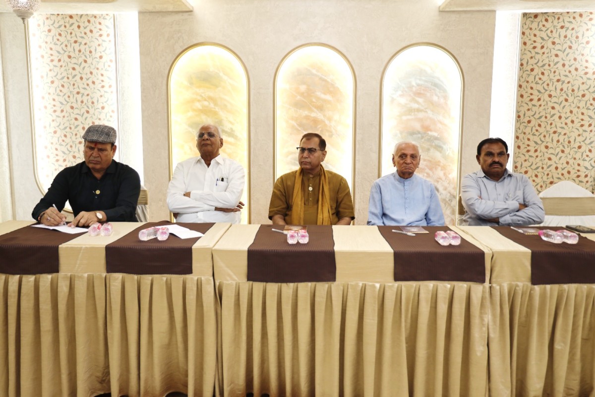 Joint meeting of the office-bearers Vishv Umiya Foundation Nikol Office