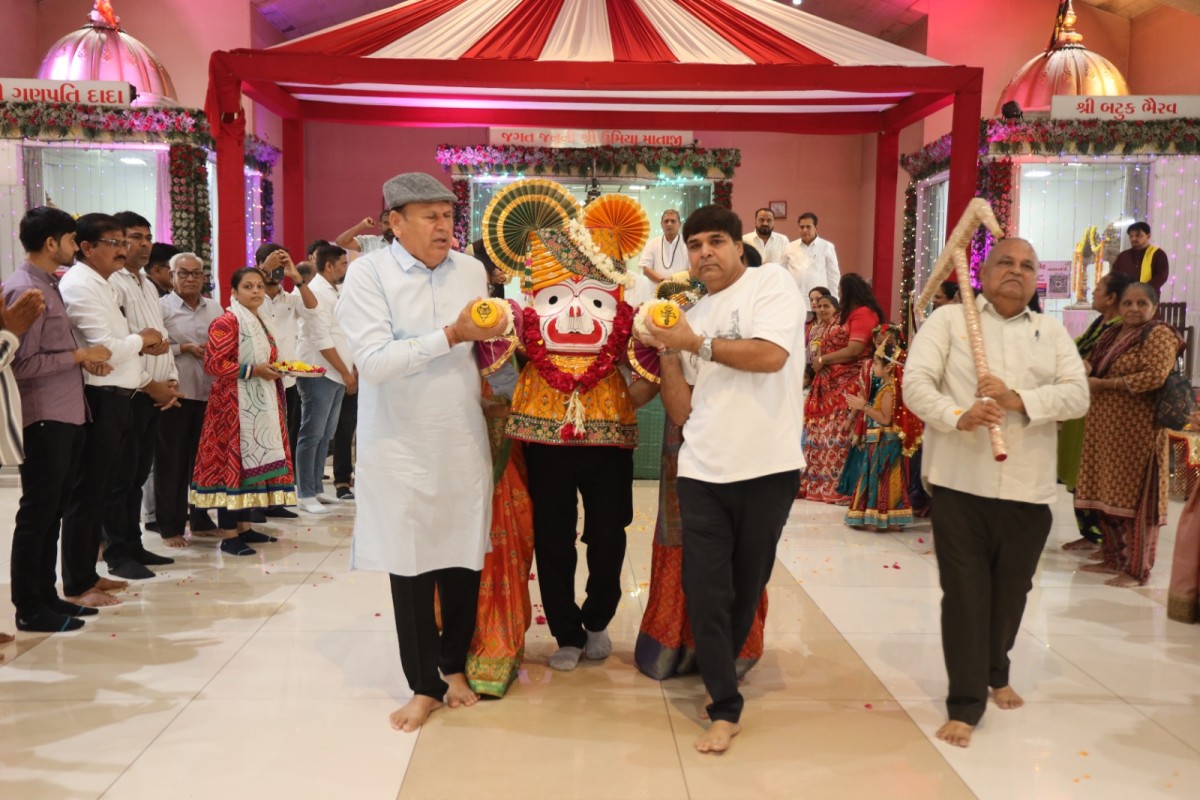 Divine Glimpses 3rd Jagannath Rath Yatra by Vishv Umiyadham