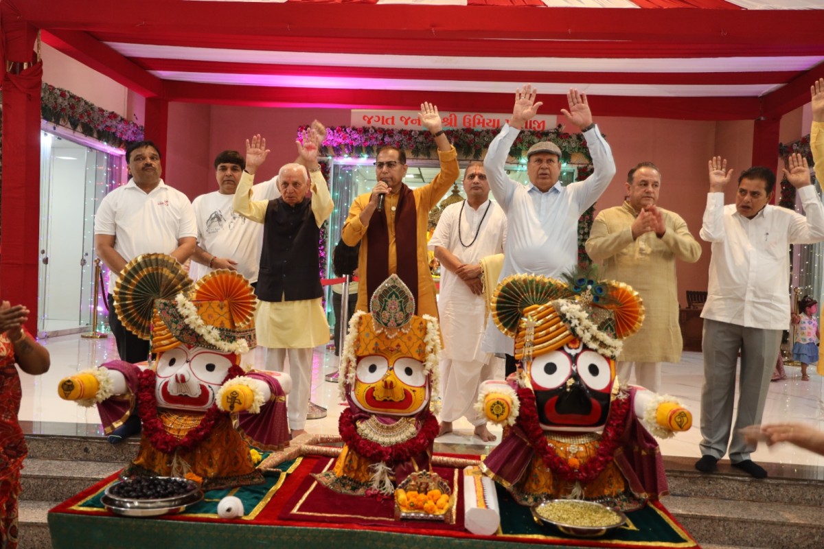 Divine Glimpses 3rd Jagannath Rath Yatra by Vishv Umiyadham