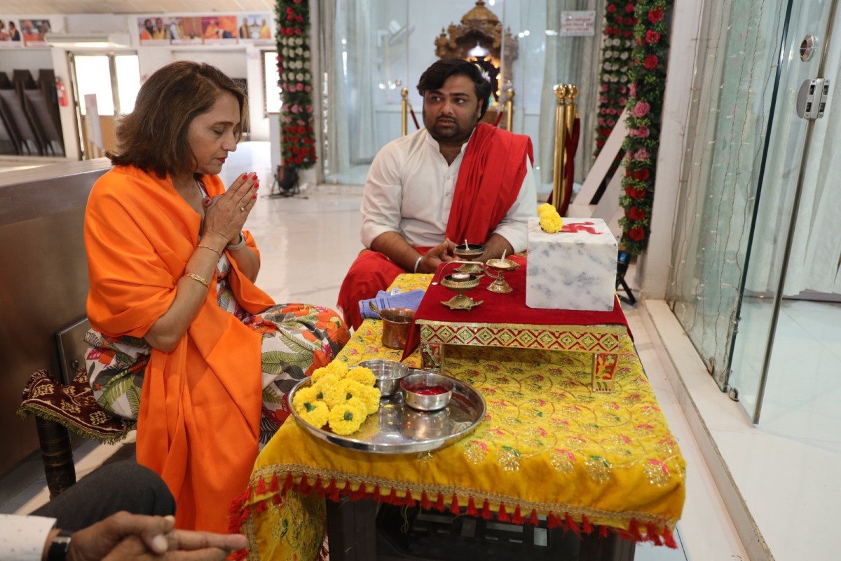 Mayor of Harrow (UK), Cllr Anjana Patel Visited Vishv Umiyadham, Ahmedabad