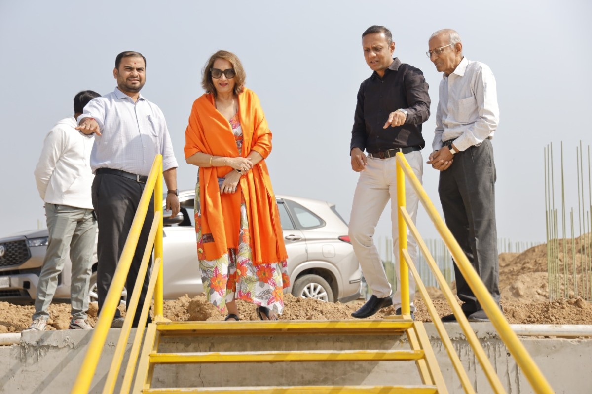 Mayor of Harrow (UK), Cllr Anjana Patel Visited Vishv Umiyadham, Ahmedabad
