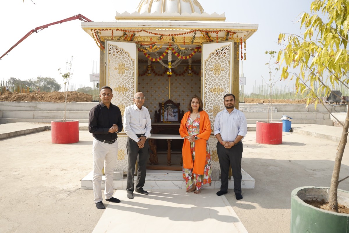 Mayor of Harrow (UK), Cllr Anjana Patel Visited Vishv Umiyadham, Ahmedabad