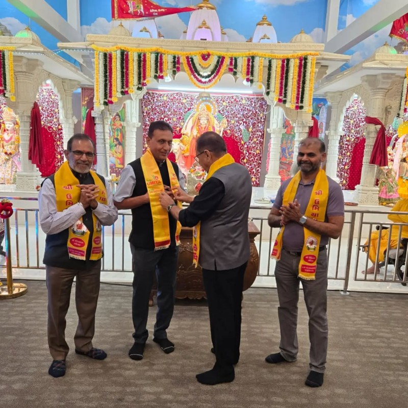 Blessed Darshan at Maa Umiya Temple, New Jersey, USA