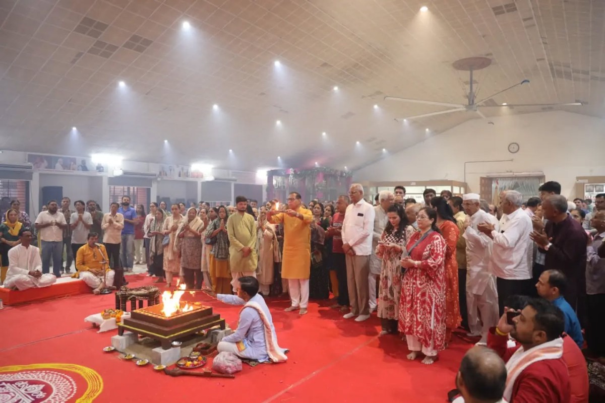 Sacred Navchandi Yagna on Jeth Sud Poonam | Vishv Umiyadham