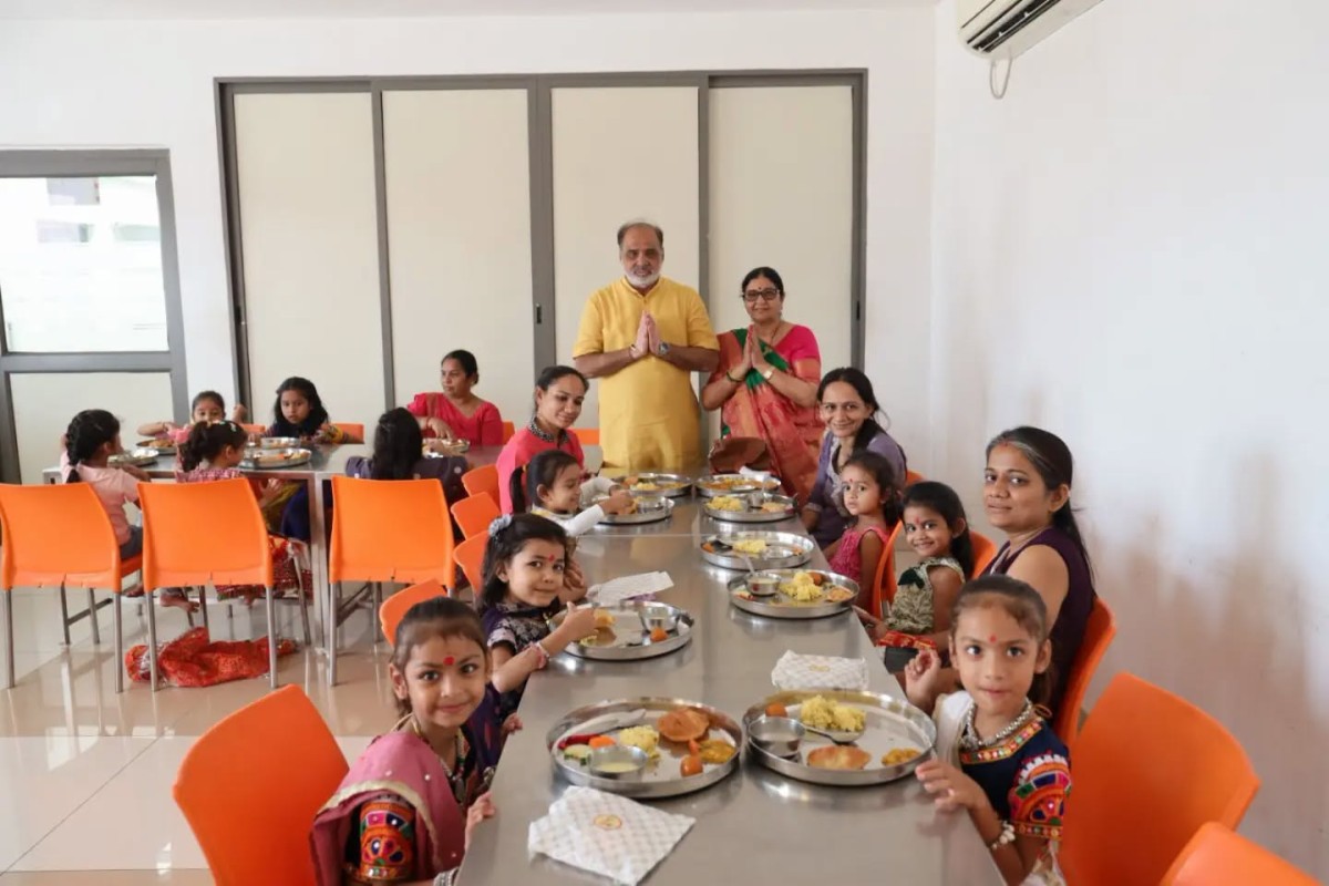 Worship of Girls as the Embodiment of Navdurga
