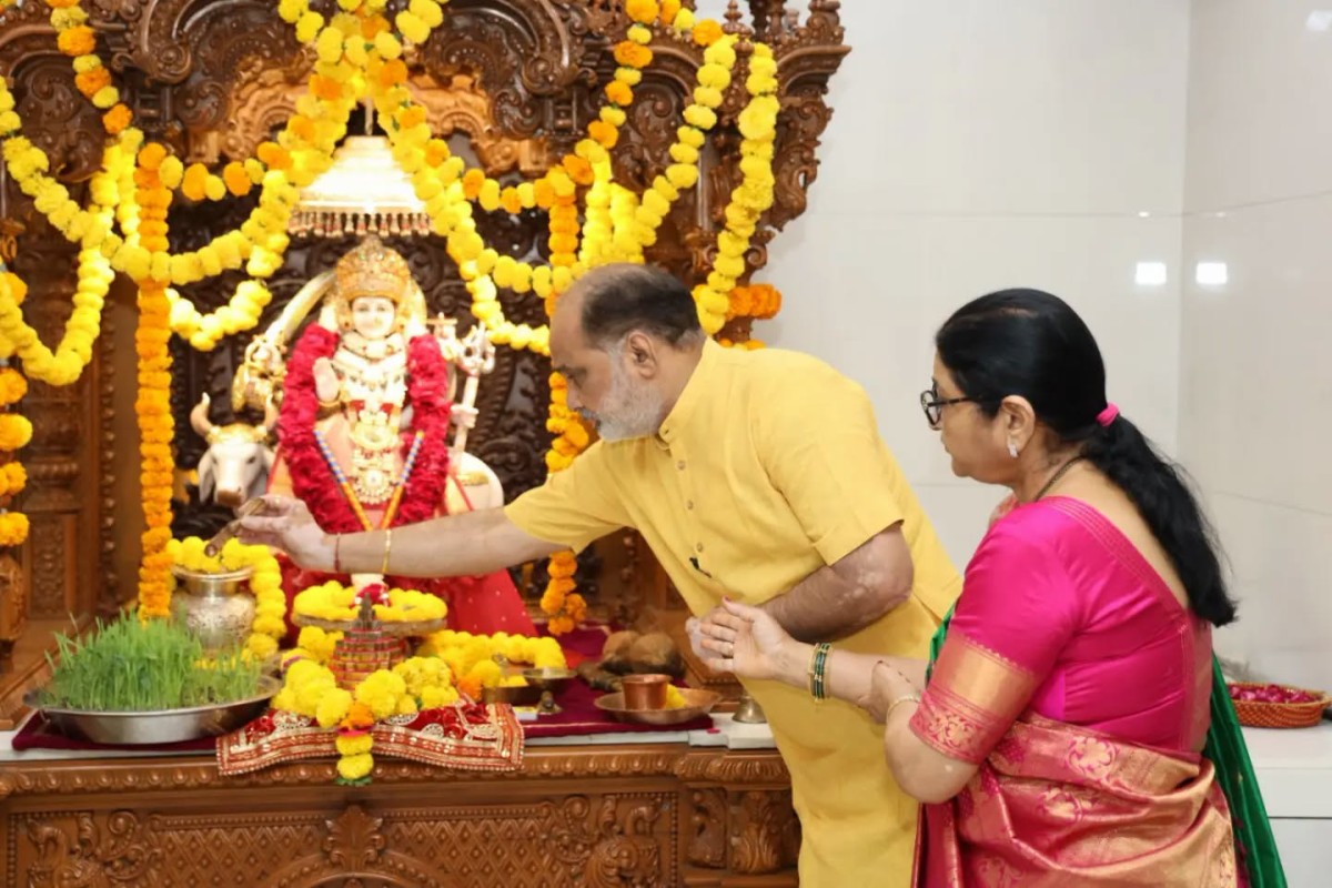 Worship of Girls as the Embodiment of Navdurga