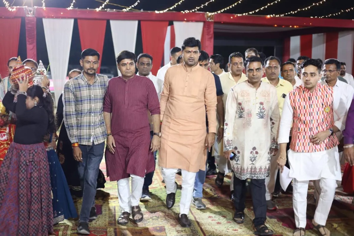 Ravan Dahan & Grand Garba Mahotsav in Lunawada