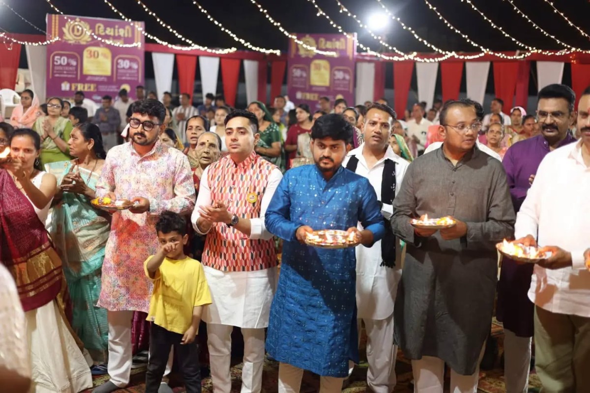 Ravan Dahan & Grand Garba Mahotsav in Lunawada