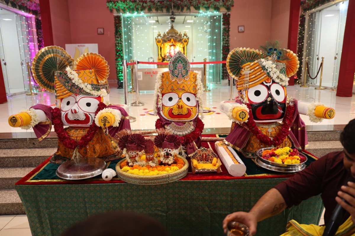 Divine Glimpses 3rd Jagannath Rath Yatra by Vishv Umiyadham