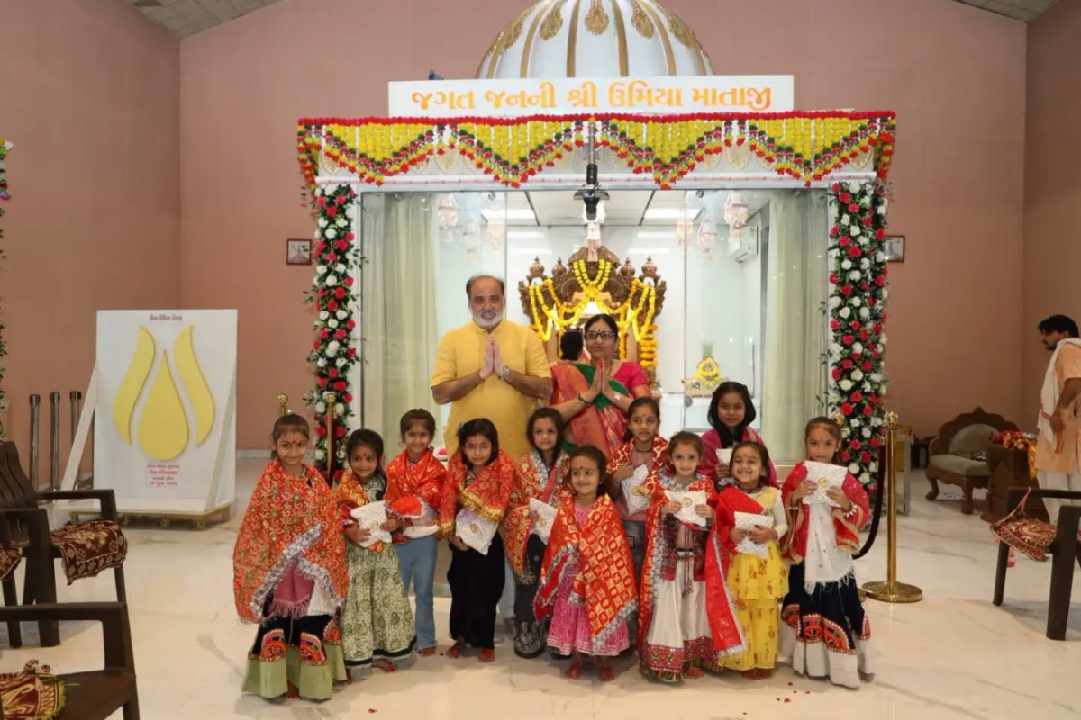 Worship of Girls as the Embodiment of Navdurga